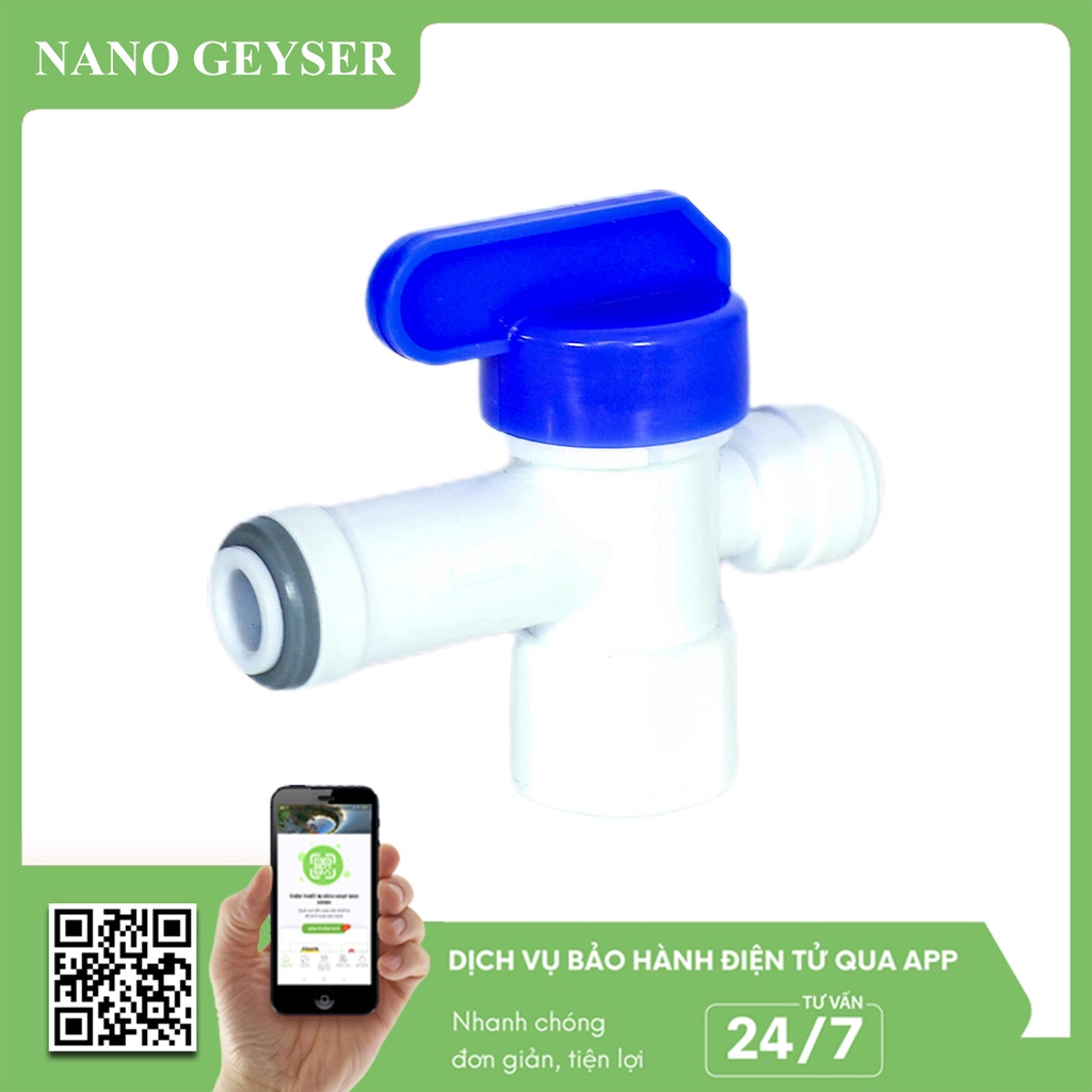 Van bình áp máy lọc nước Nano Geyser