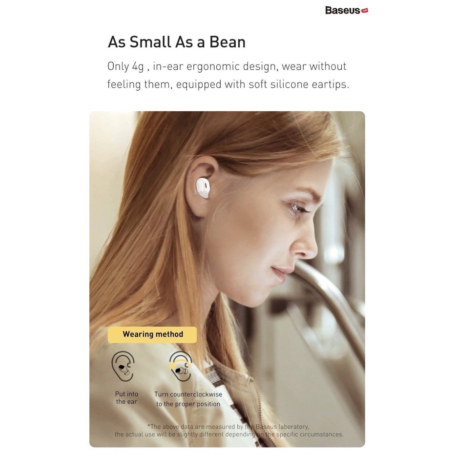 Tai Nghe Bluetooth mini Baseus Wm01 Plus Tws  5.0 Không Dây Chống Thấm Nước Thể Thao Hiển Thị Màn Hình LED Kỹ Thuật Số