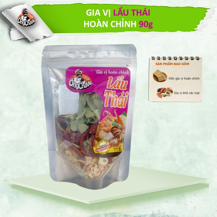 Gia vị lẩu thái Ông Chà Và 90g