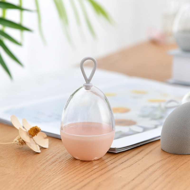 [Hàng mới về] Giá đỡ mút trang điểm hình quả trứng bằng nhựa