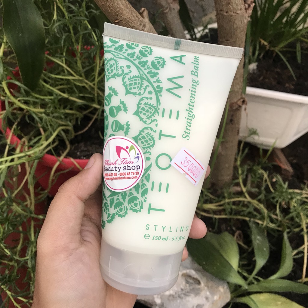 Kem dưỡng tạo kiểu tóc thẳng Straightening Balm TEOTEMA 150ml