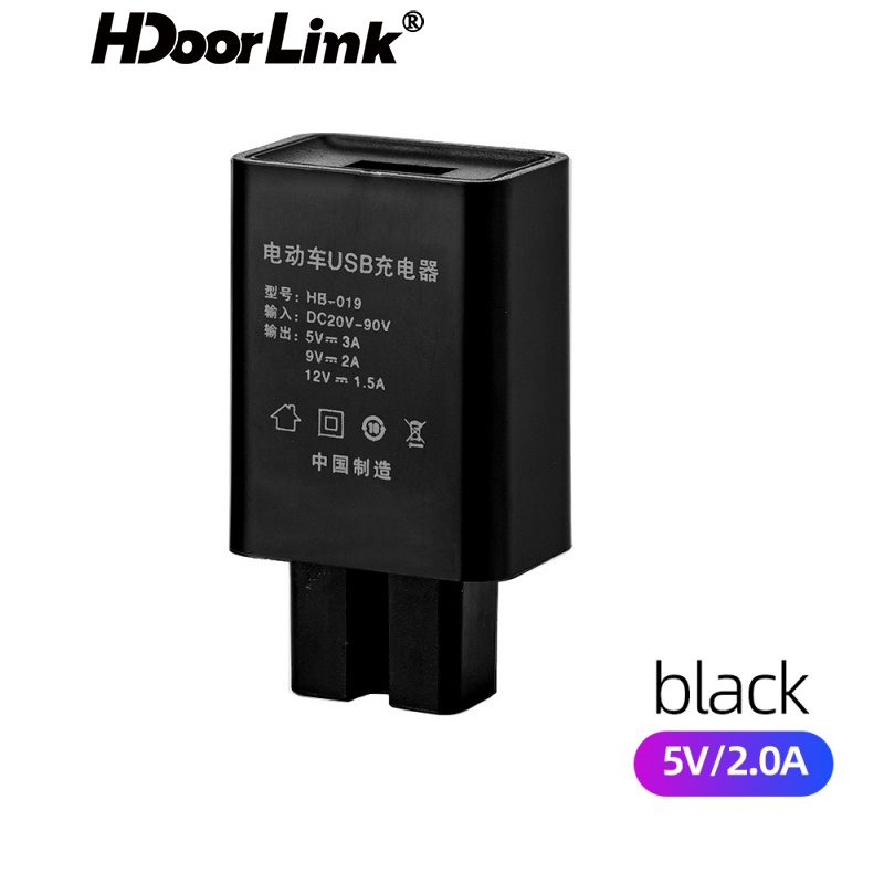 Củ sạc nguồn HdoorLink 5V 2.1A cổng USB cho sạc điện thoại cho xe hơi