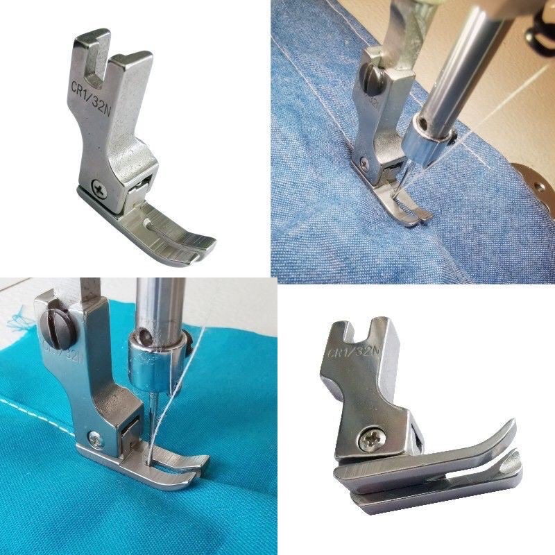 chân vịt mí 1li trái-phải máy may công nghiệp 1kim-phụ liệu may mặc