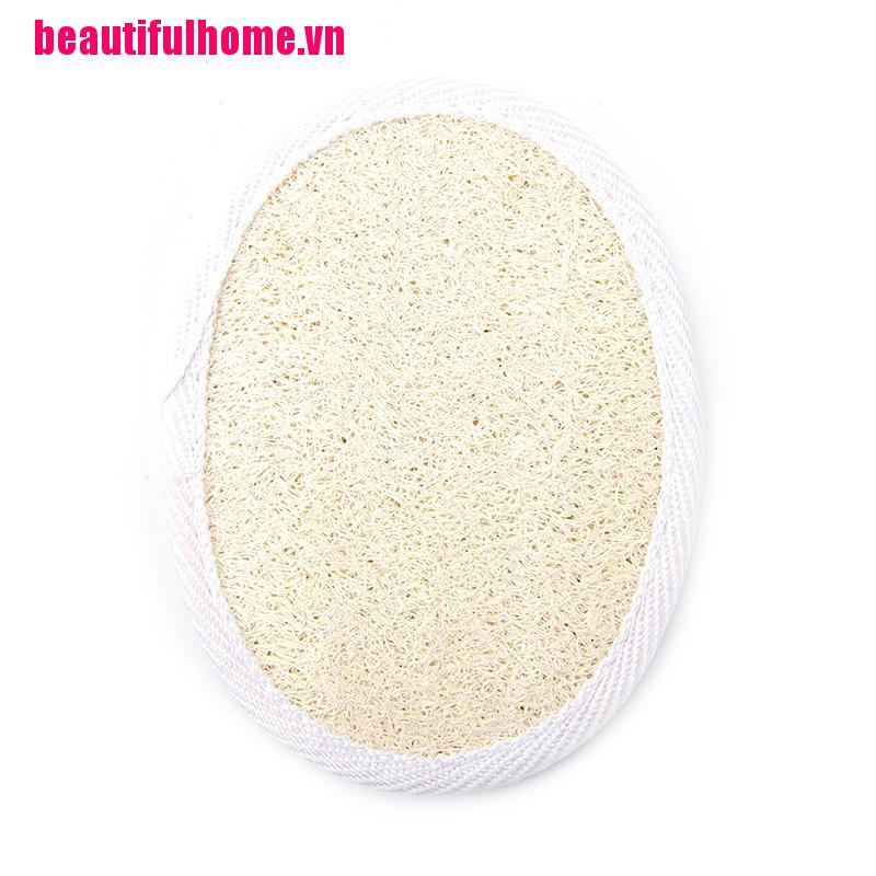 New natural loofah luffa bath shower sponge body scrubber exfoliator washing pad