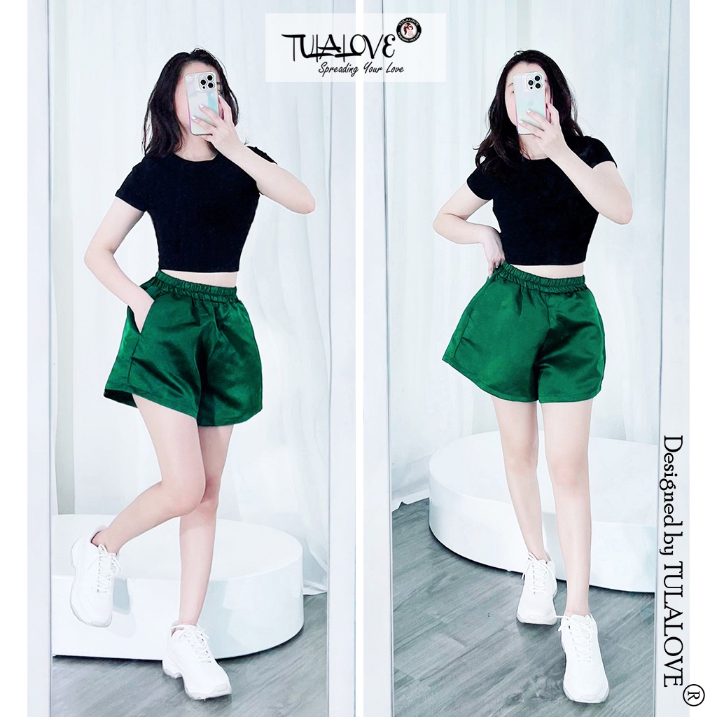 Quần Sooc Phồng Nữ Màu Sắc Siêu Đẹp Tulalove