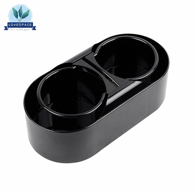 Giá đỡ bình nước hai lỗ bằng ABS gắn xe ô tô/ xe tải