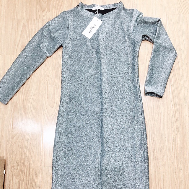 Đầm body nhũ ánh kim dự tiệc (Có ảnh thật)