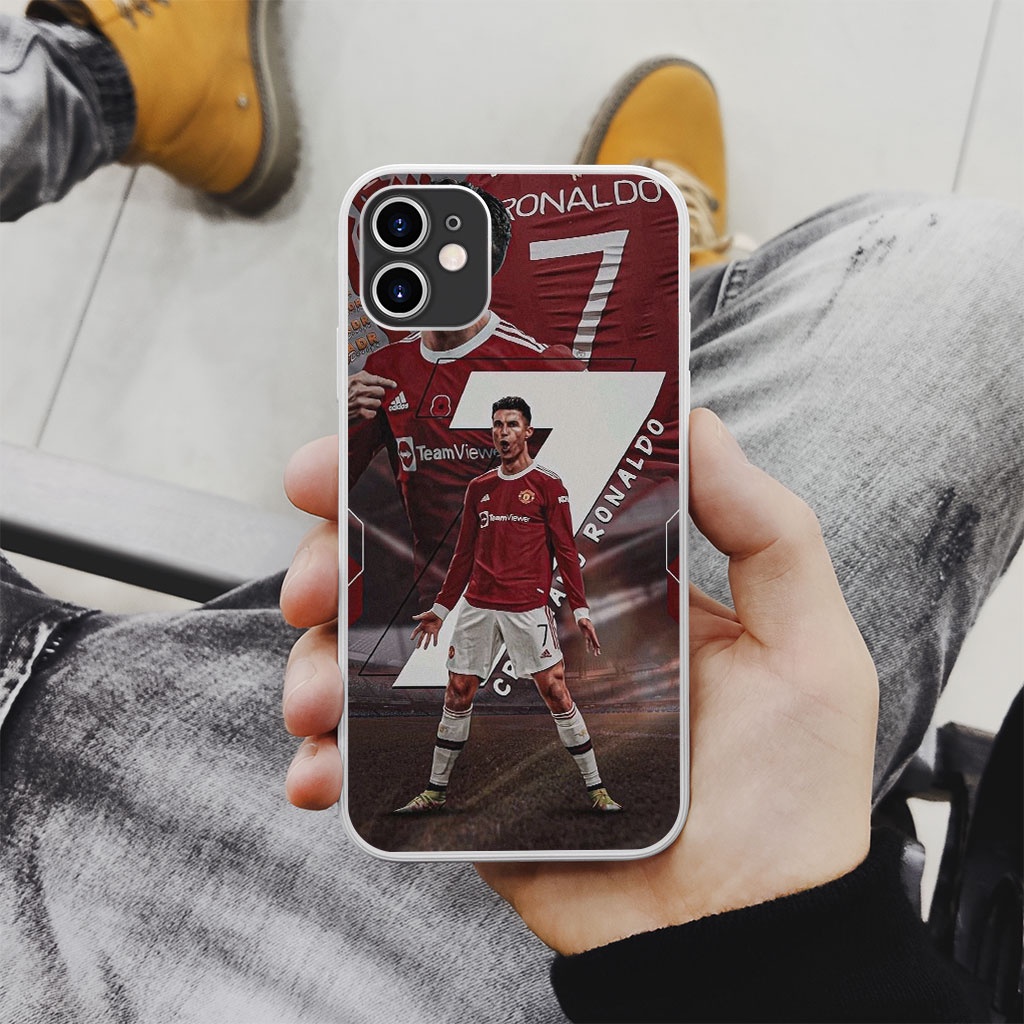 Ốp lưng ronaldo la lớn poster collage pro 13 11 12 promax 7 8 plus xs X Xr  FOO20222488
