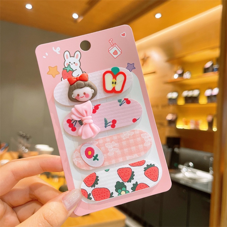 2022 Băng Đô Hoa Quả Hoạt Hình Cho Bé Gái