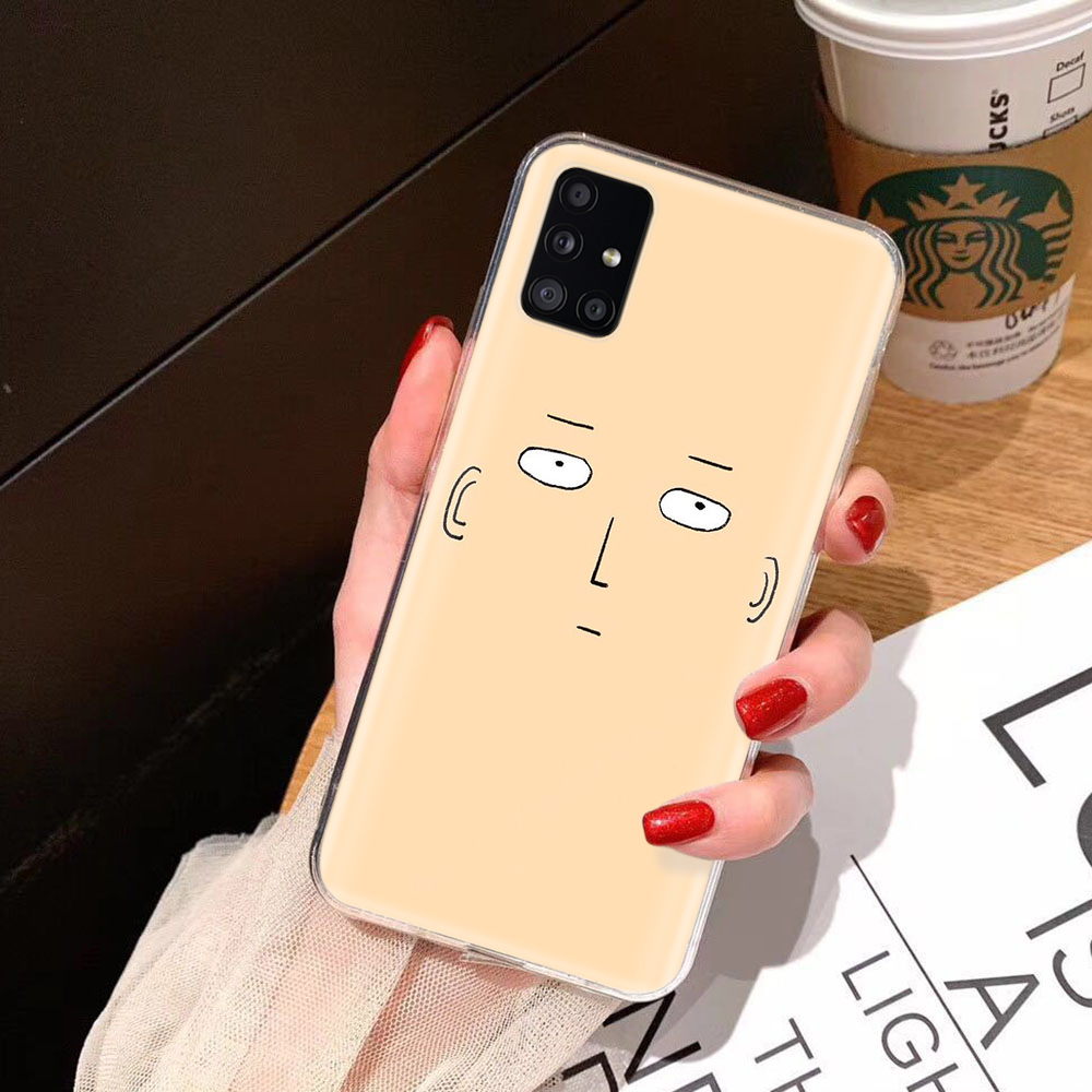 Ốp Điện Thoại Trong Suốt Hình One Punch Man Cho iPhone 5S 8 6 XR 7 6S 11 5 Plus Pro SE Max Ta81