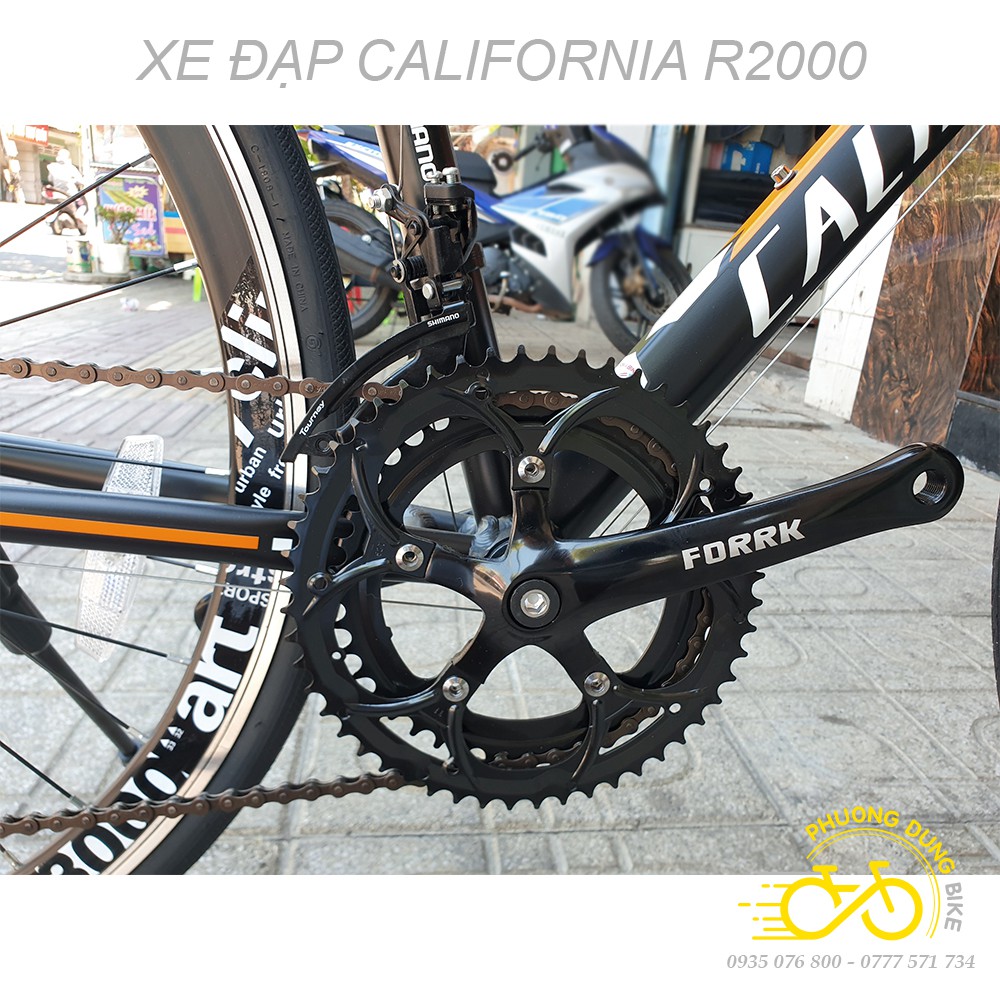 Xe đạp thể thao CALIFORNIA R2000 - Mẫu Road