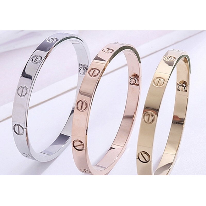 Vòng Tay Mạ Kim Loại Cá Tính WXSZHJ-009 Titanium Premium Classic Luxury Design Love & Story Bracelets Bangles Hot Trendy | BigBuy360 - bigbuy360.vn