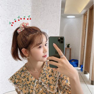 Cột tóc Vải Scrunchies- Dây cột tóc dễ thương nhiều màu