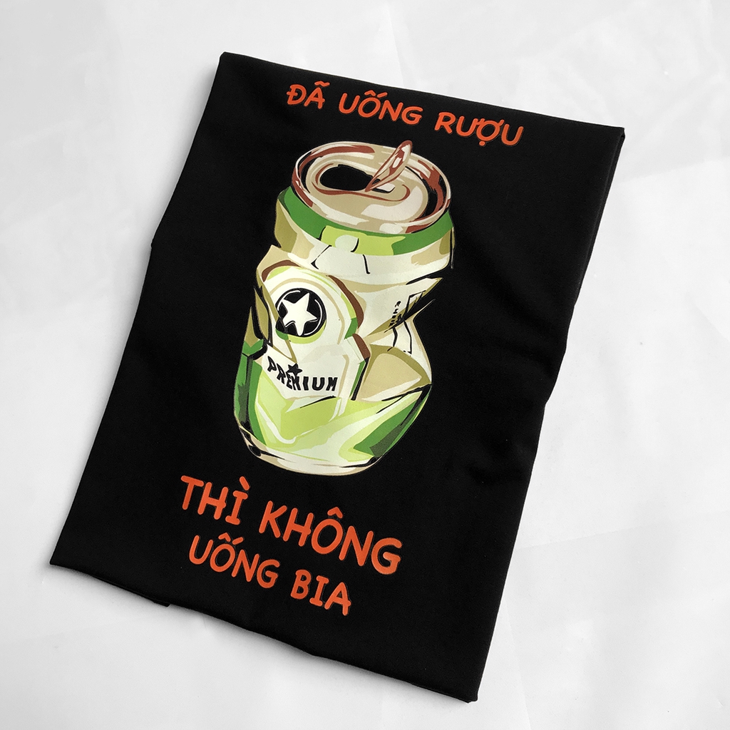 Áo Phông Cotton Unisex Hoạ Tiết Hài Hước