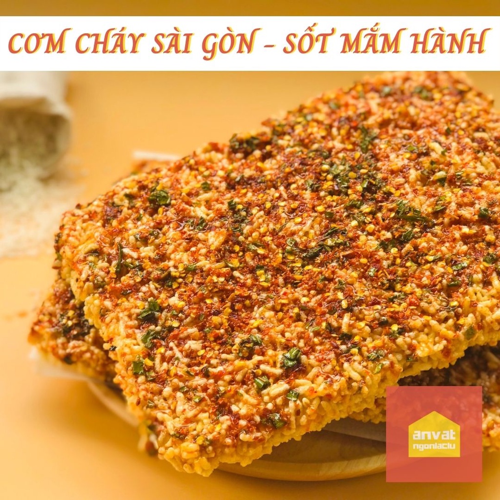 250G CƠM CHÁY NƯỚC MẮM CHUẨN VỊ SÀI GÒN GIÒN RÔM RỐP - Hút chân không chống bể vỡ