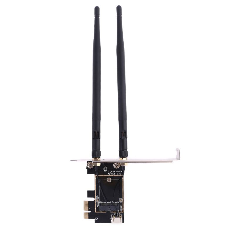 Thẻ chuyển đổi tín hiệu wifi WLAN từ PCIE-1X sang NGFF-Ekey PCIE | WebRaoVat - webraovat.net.vn