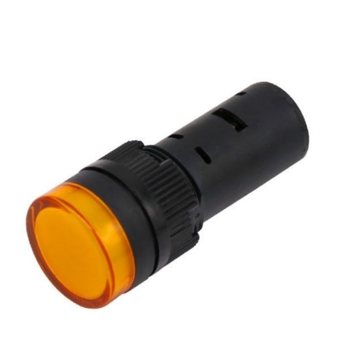 Đèn led báo pha 220vac phi 16mm AD16-16C màu đỏ, vàng, xanh lá gắn tủ điện | BigBuy360 - bigbuy360.vn