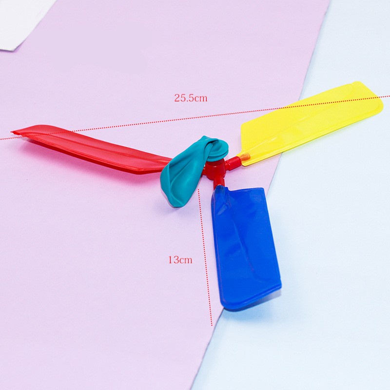 Set 10 Bong Bóng Bay Hình Máy Bay Trực Thăng Trang Trí Lễ Phục Sinh