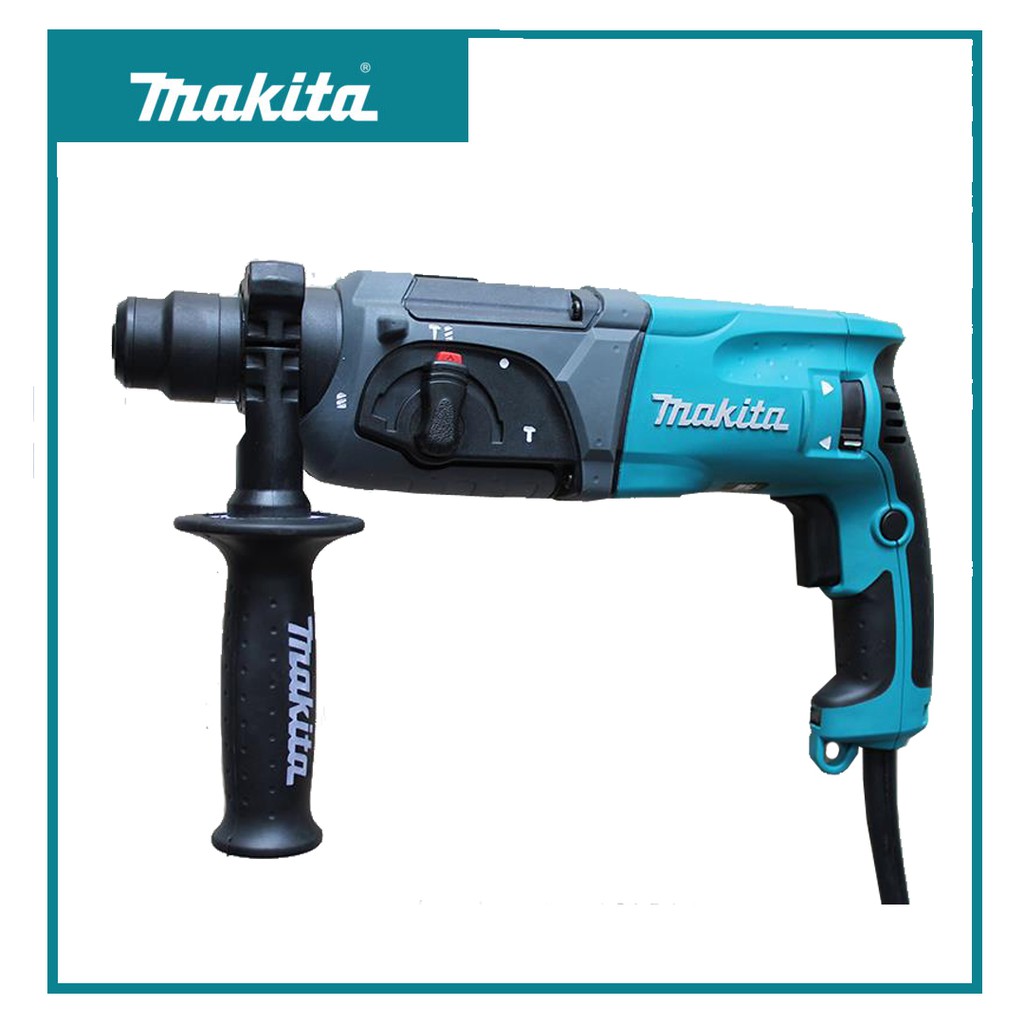 Máy Khoan Bê Tông Makita Hr2470F-Đủ 3 Chức Năng Khoan Sắt, Gỗ, Khoan Bê Tông Và Đục Bê Tông - Xuất Xứ Thái Lan.