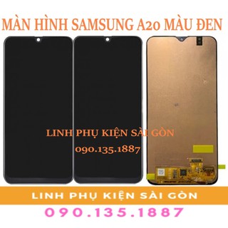 MÀN HÌNH SAMSUNG A20 MÀU ĐEN