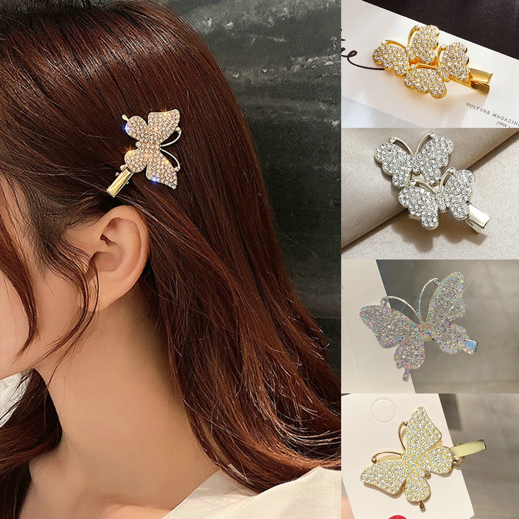 Kẹp Tóc Đính Đá Thời Trang Nữ Tính