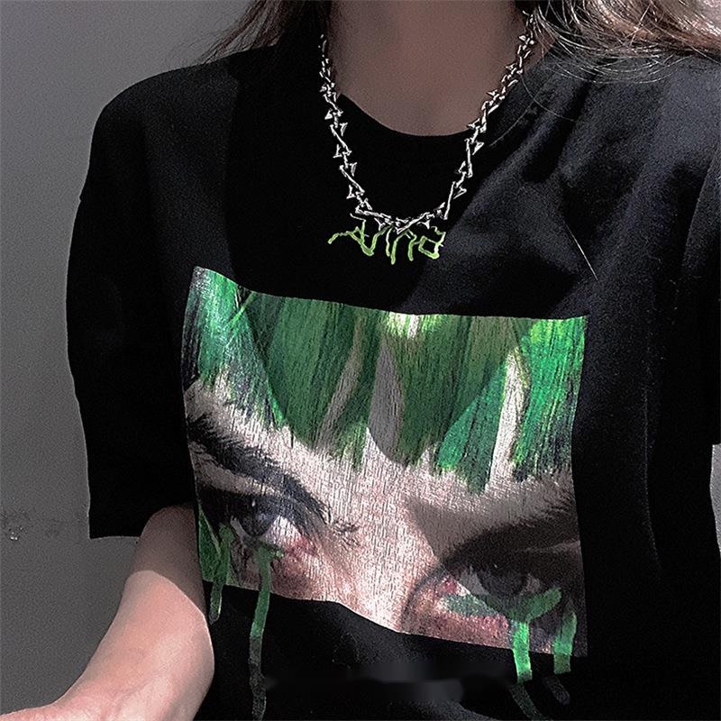 Dây chuyền 19819 dạng khâu hình học phong cách hip hop thời trang cổ điển dễ phối đồ