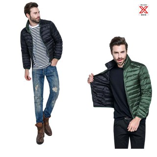 Áo phao lông vũ 2 mặt cực phong cách