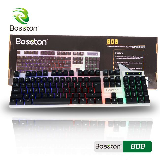 Bàn Phím Giả Cơ Bosston 808 Đèn Led