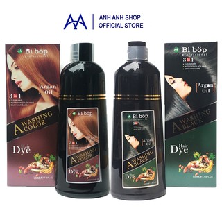 ✅[CHÍNH HÃNG] COMBO GỘI NÂU + ĐEN NHẬT BẢN 500ML/Chai