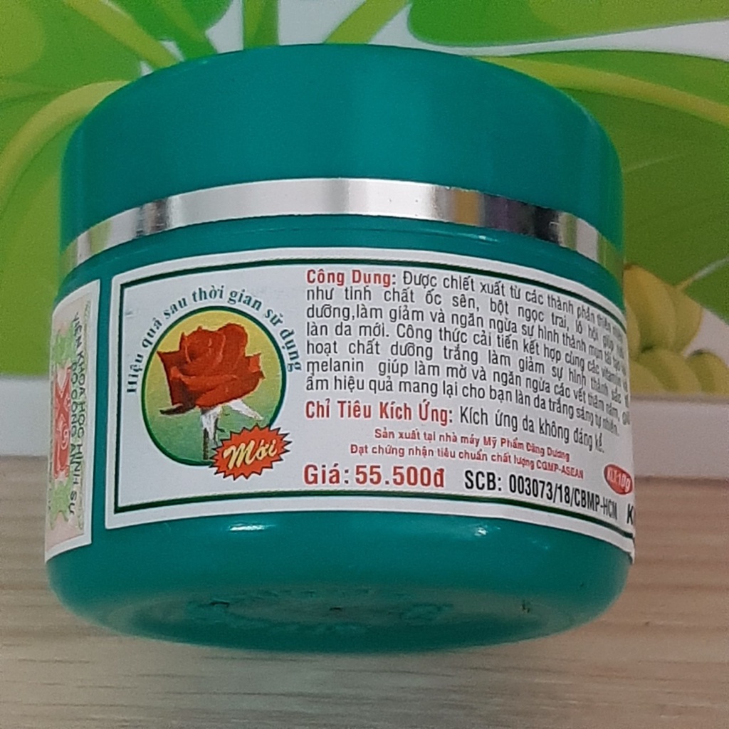 KEM NGỪA MỤN NÁM GIÚP TÁI TẠO DA VÀ TRẮNG DA MẶT 4IN1 X2 10G ĐĂNG DƯƠNG Tem giá: 55.500đ