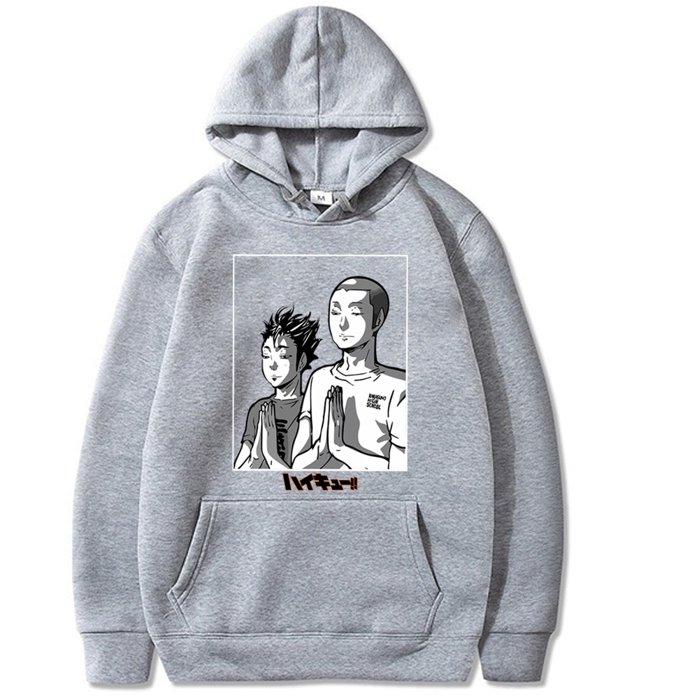 Áo Hoodie họa tiết Anime Bokuto Manga Shoyo Volleyball 2021 vui nhộn thời trang Unisex