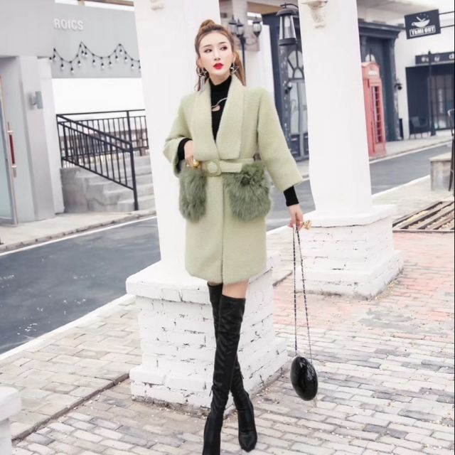 Áo Dạ Lông Túi QCCC