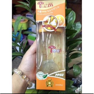 Bình sữa Toom legend 160ml/ 240ml (tặng kèm núm ti thay thế)