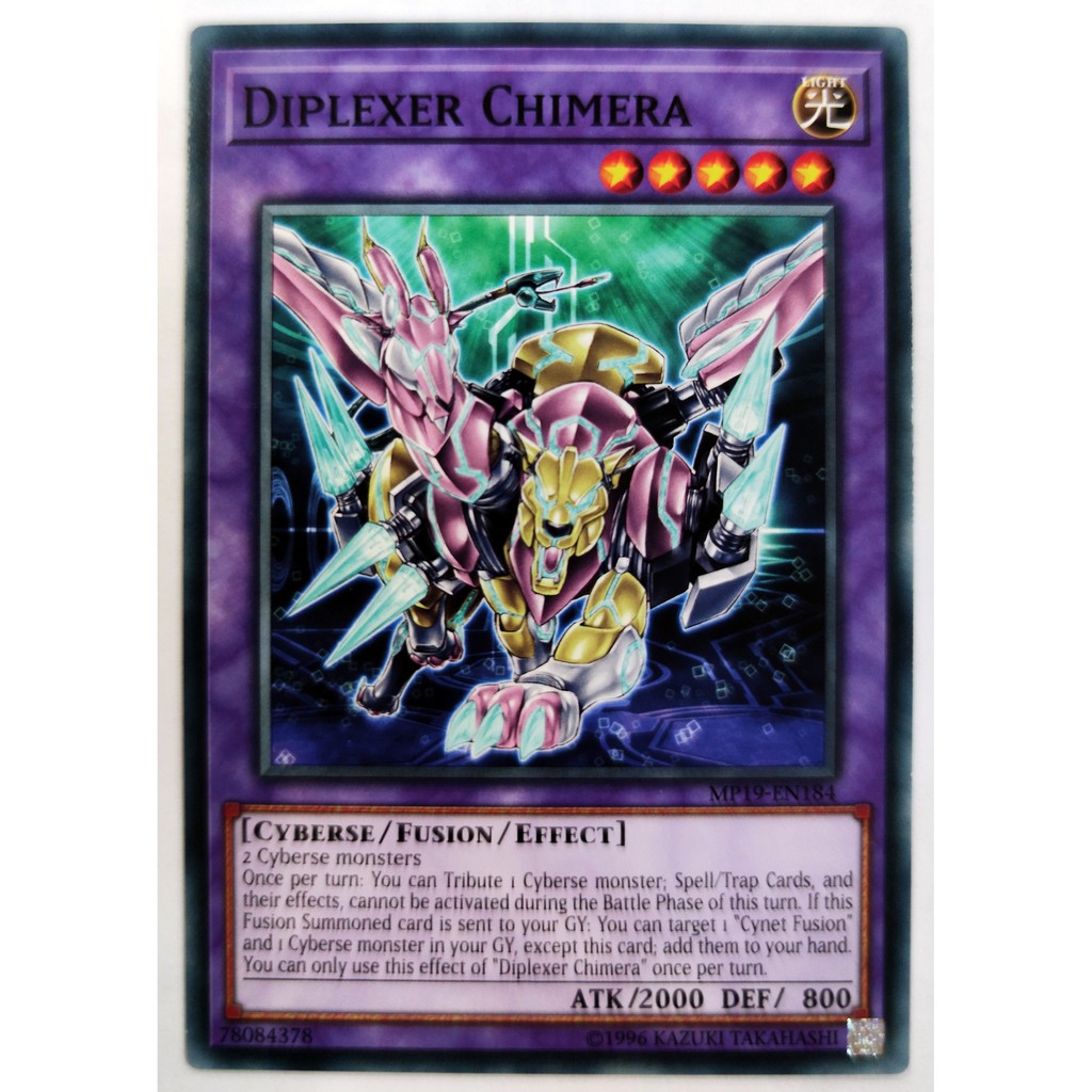 [Thẻ Yugioh] Diplexer Chimera |EN| Common
