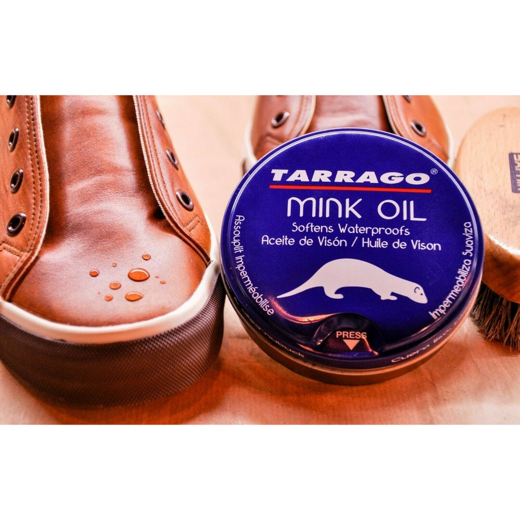 Dầu Chồn - Mỡ Chồn Tarrago -  Mink Oil 100ml Tây Ban Nha Dưỡng Đồ Da