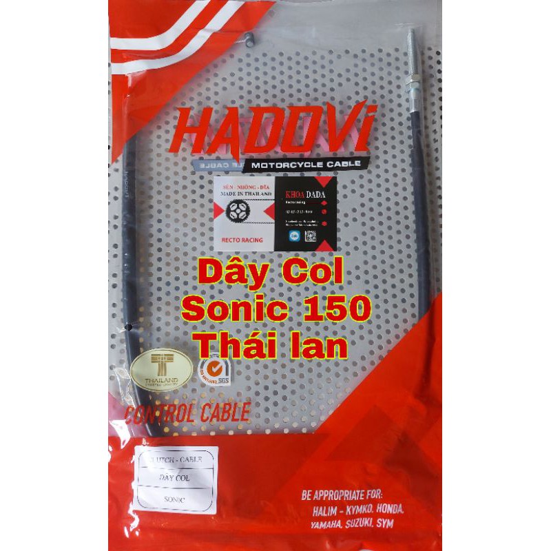 Dây col Sonic 150 HADAVI, thái lan