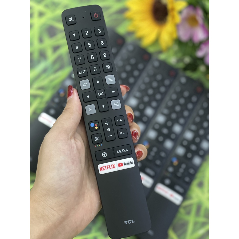 [2 mẫugiọng nói ]REMOTE TIVI TCL GIỌNG NÓI -BẢO HÀNH -TẶNG PIN