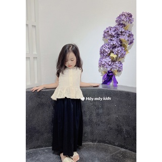 Áo sát nách + quần thô mát ống to