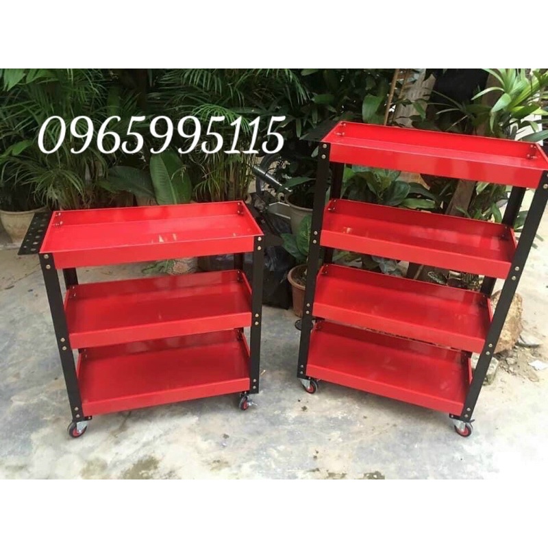Tủ đựng đồ nghề sữa chữa 3 tầng, 4 tầng