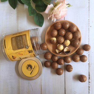 HẠT MACCA NGUYÊN VỎ THƯỢNG HẠNG m&m Harvest nhập khẩu trực tiếp từ Úc( vỏ mỏng, ruột vàng, giòn, ngọt) 250g/500g