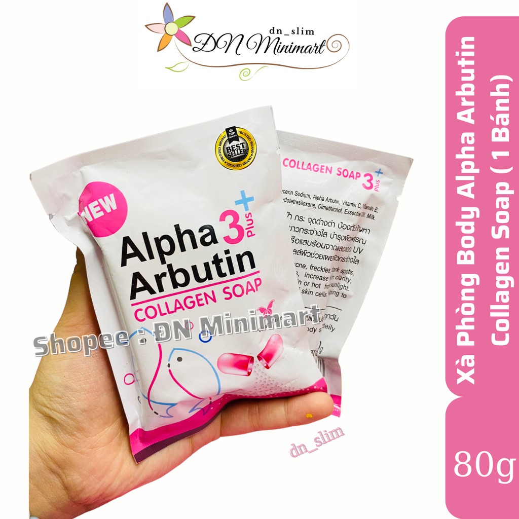 Soap Trắng Da Body Alpha Arbutin 3Plus Thái Lan 80g