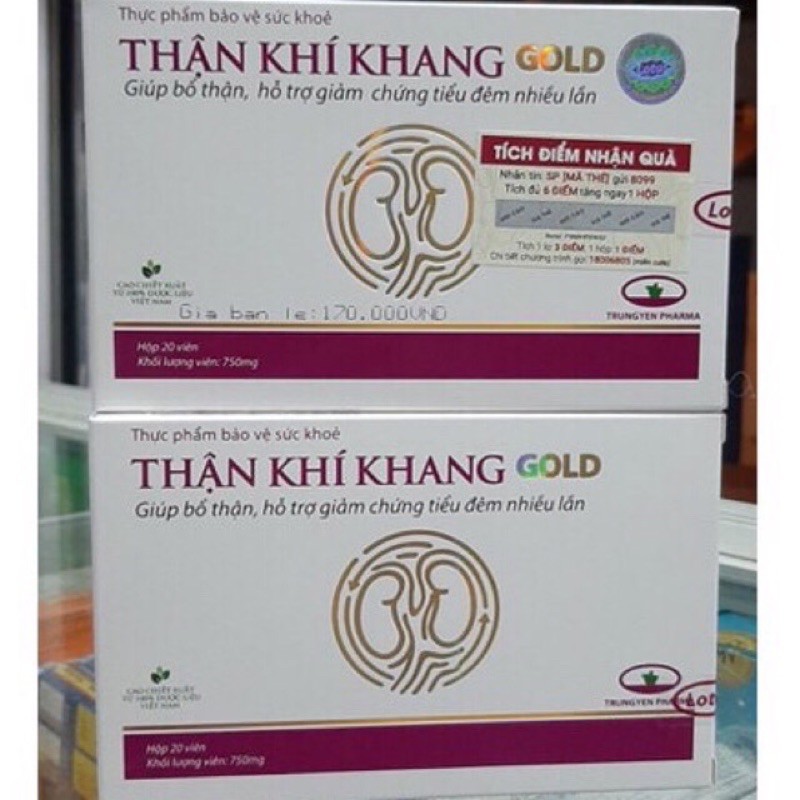THẬN KHÍ KHANG GOLD hộp 20 viên