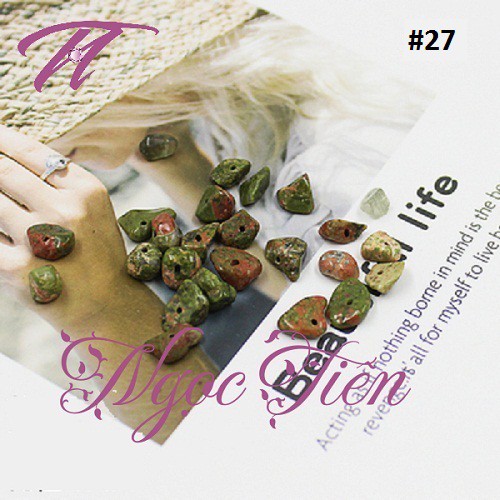 Đá vụn làm vòng tay, cây bonsai