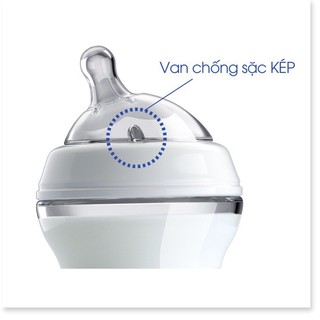 [Chính hãng- Made in Italy] Bình sữa núm nghiêng Pisa Natural Feeling Chicco