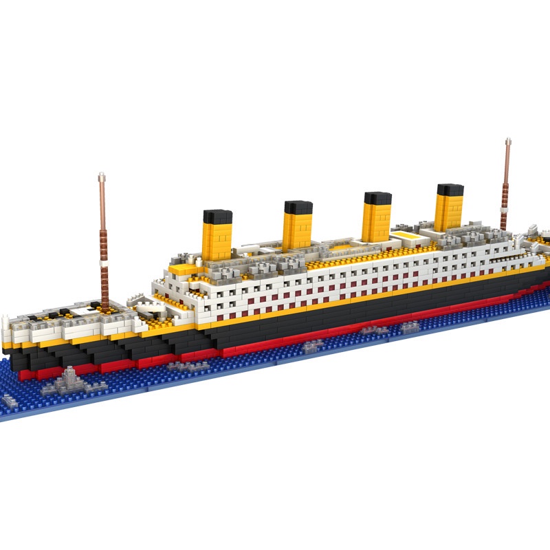 Bộ mô hình lắp ráp 1860 mảnh GOROCK hình tàu titanic độc đáo