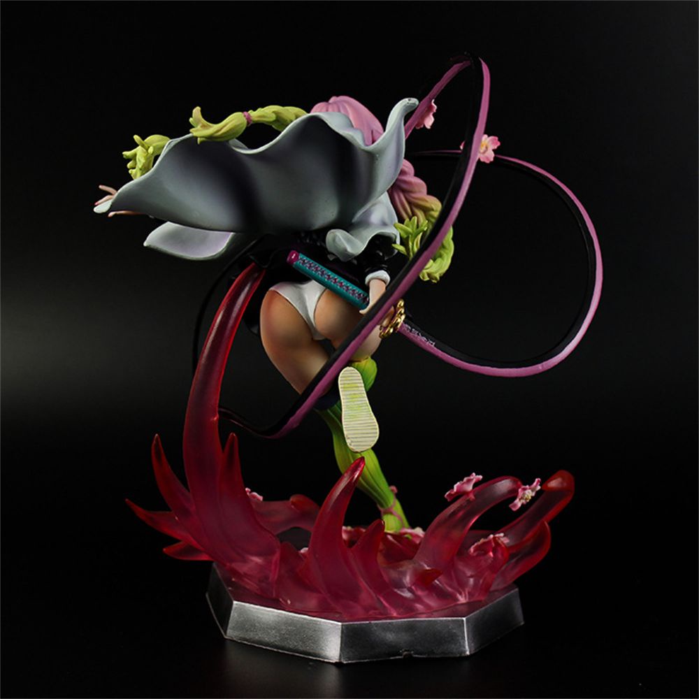 Mô Hình Nhân Vật Anime Demon Slayer Kanroji Mitsuri Kích Thước 22cm Bằng Pvc