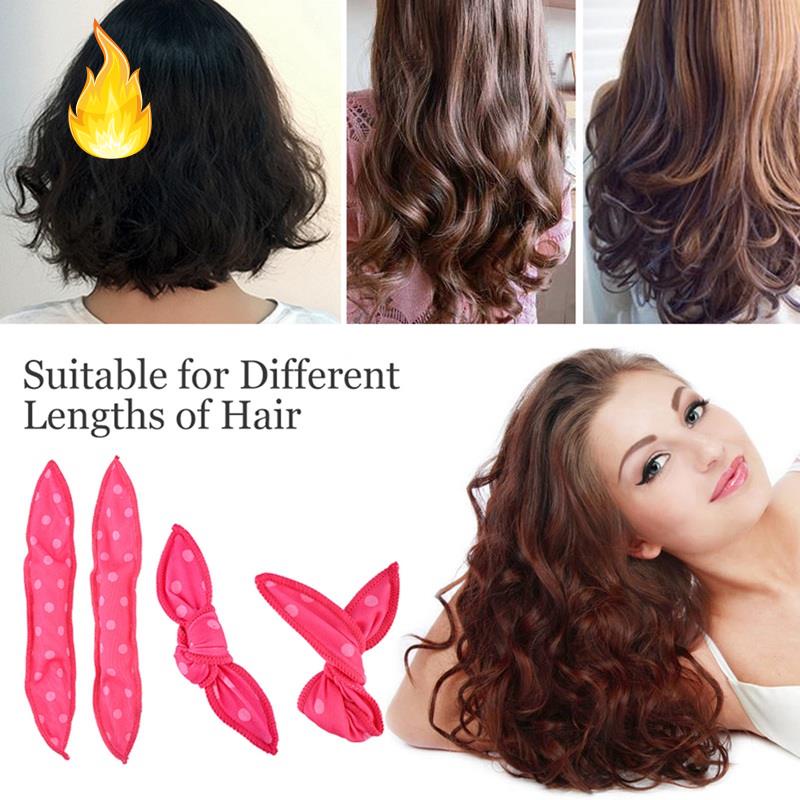 Bộ 10 Lô Uốn Tóc Bằng Xốp Mềm Mại Tiện Dụng