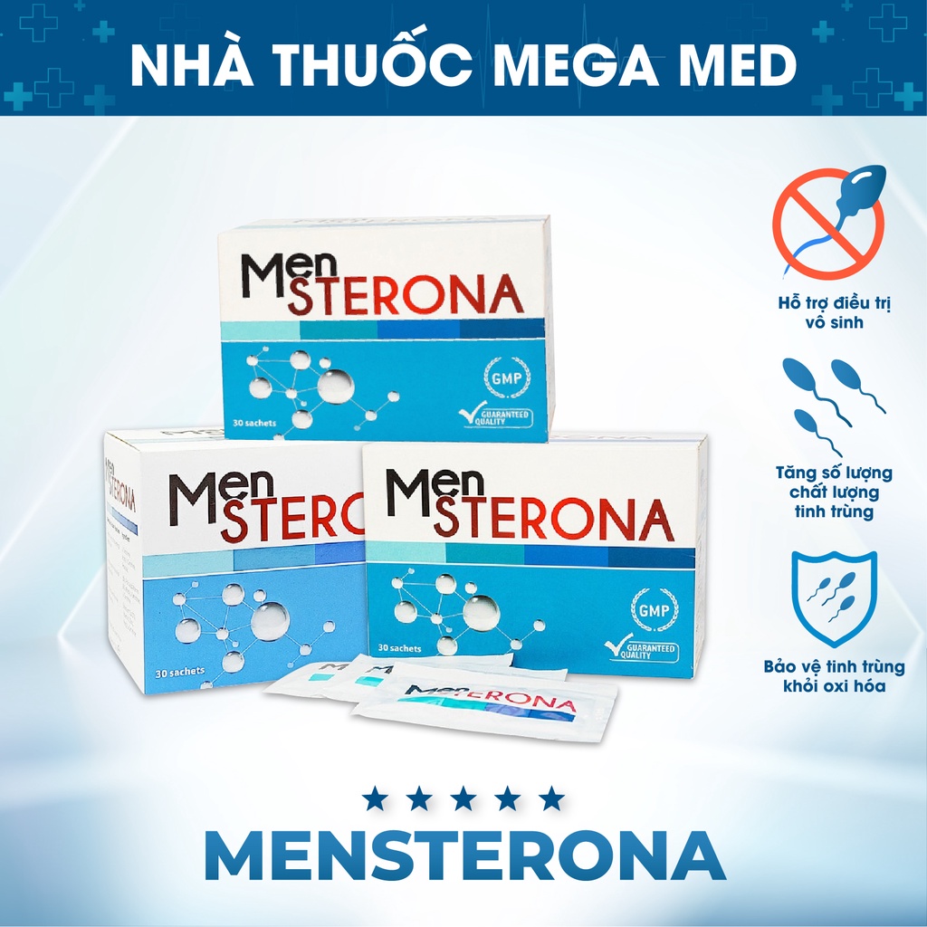 Thực phẩm chức năng tăng chất lượng - số lượng tinh trùng Mensterona