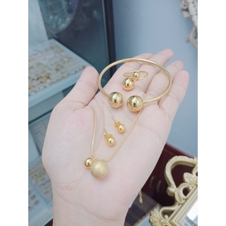 bộ trang sức bi titan mẫu tháng 6