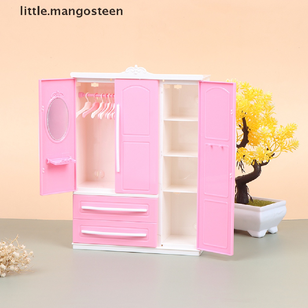 Tủ Quần Áo Búp Bê Ba Mặt Tiện Dụng